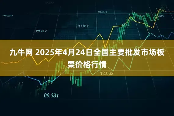 九牛网 2025年4月24日全国主要批发市场板栗价格行情